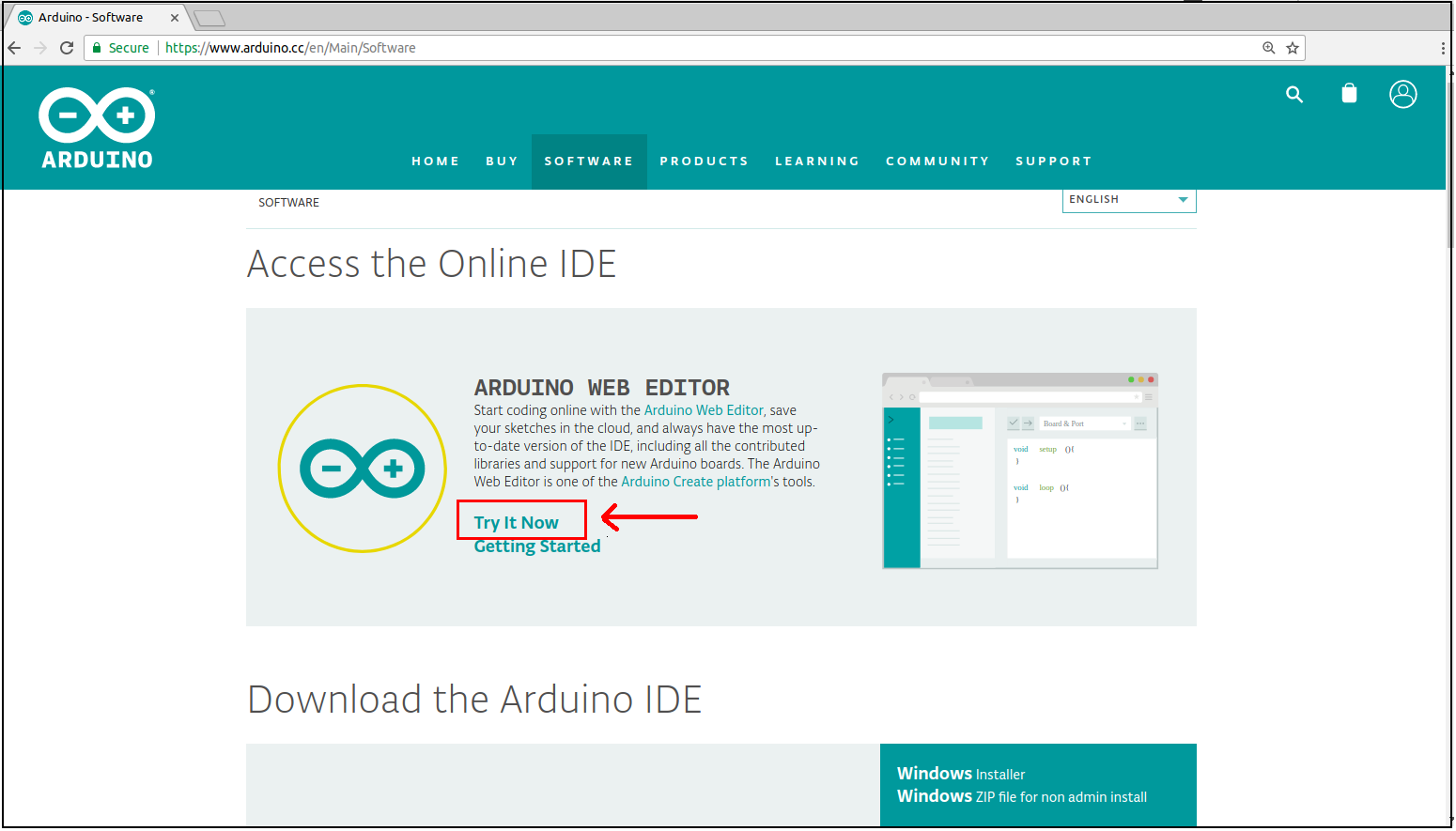 install online ide