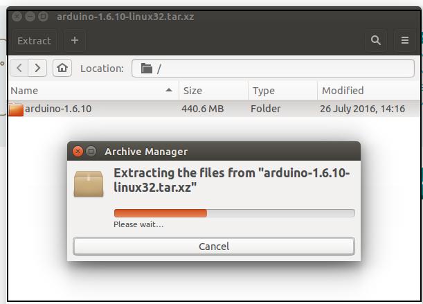linux extract