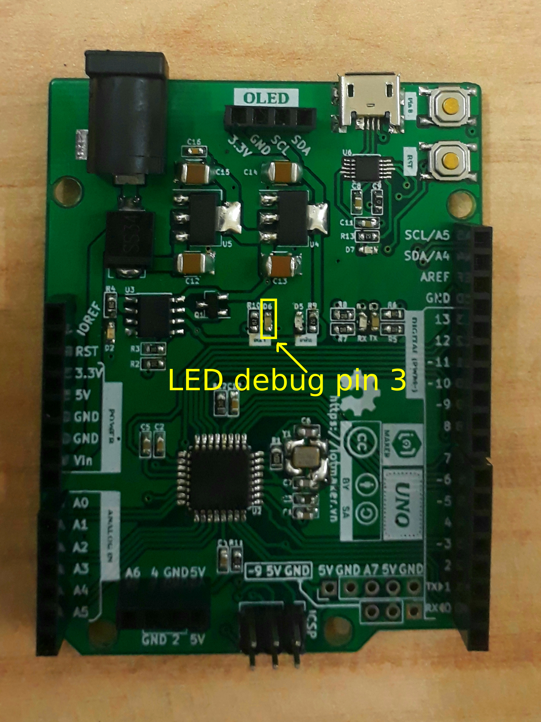 led pin