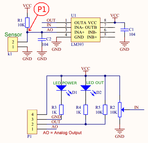 light sensor schema
