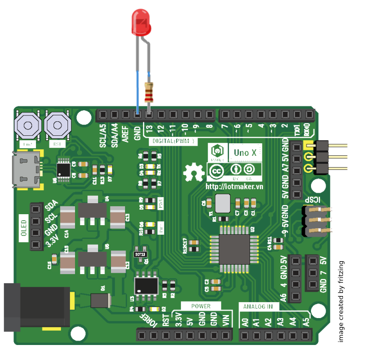 example circuit led
