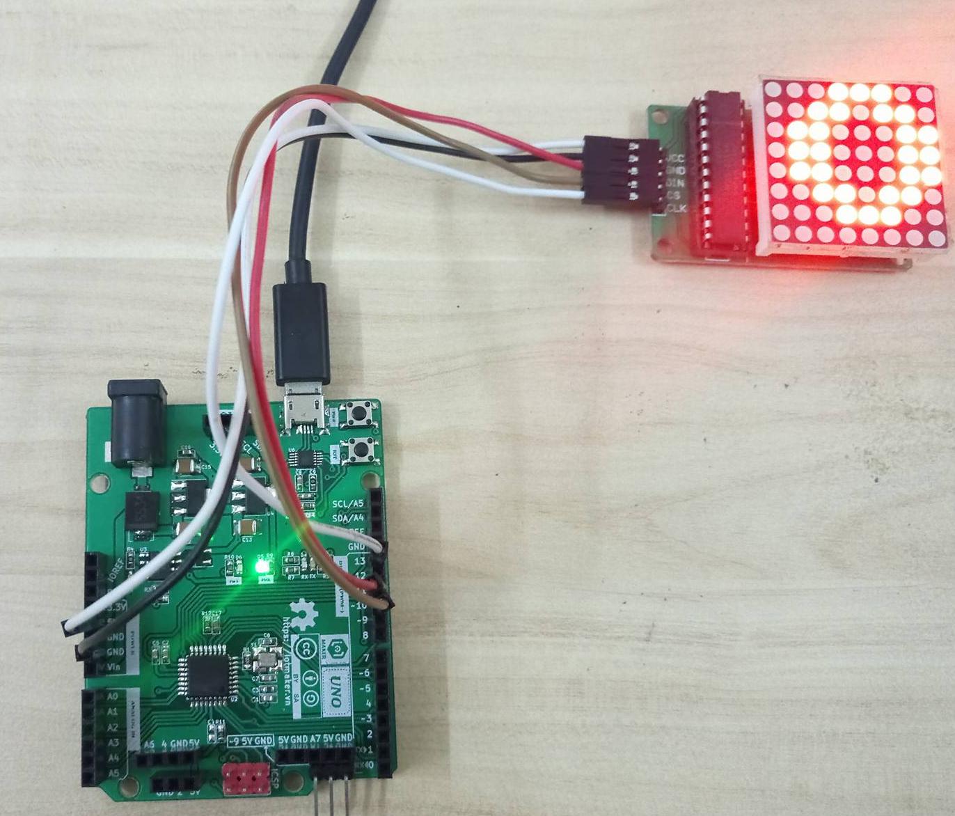result led matrix